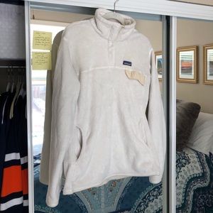 Patagonia Re-Tool Snap-T Pullover in White